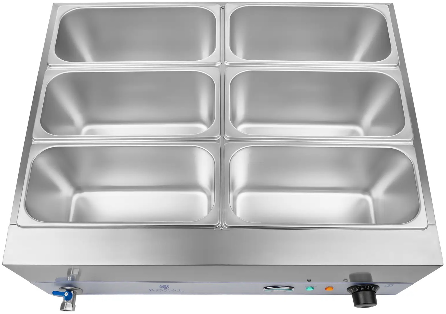 Bemar 6xGN1/3 kranik ROYAL CATERING RCBM-6W-2000 10010387