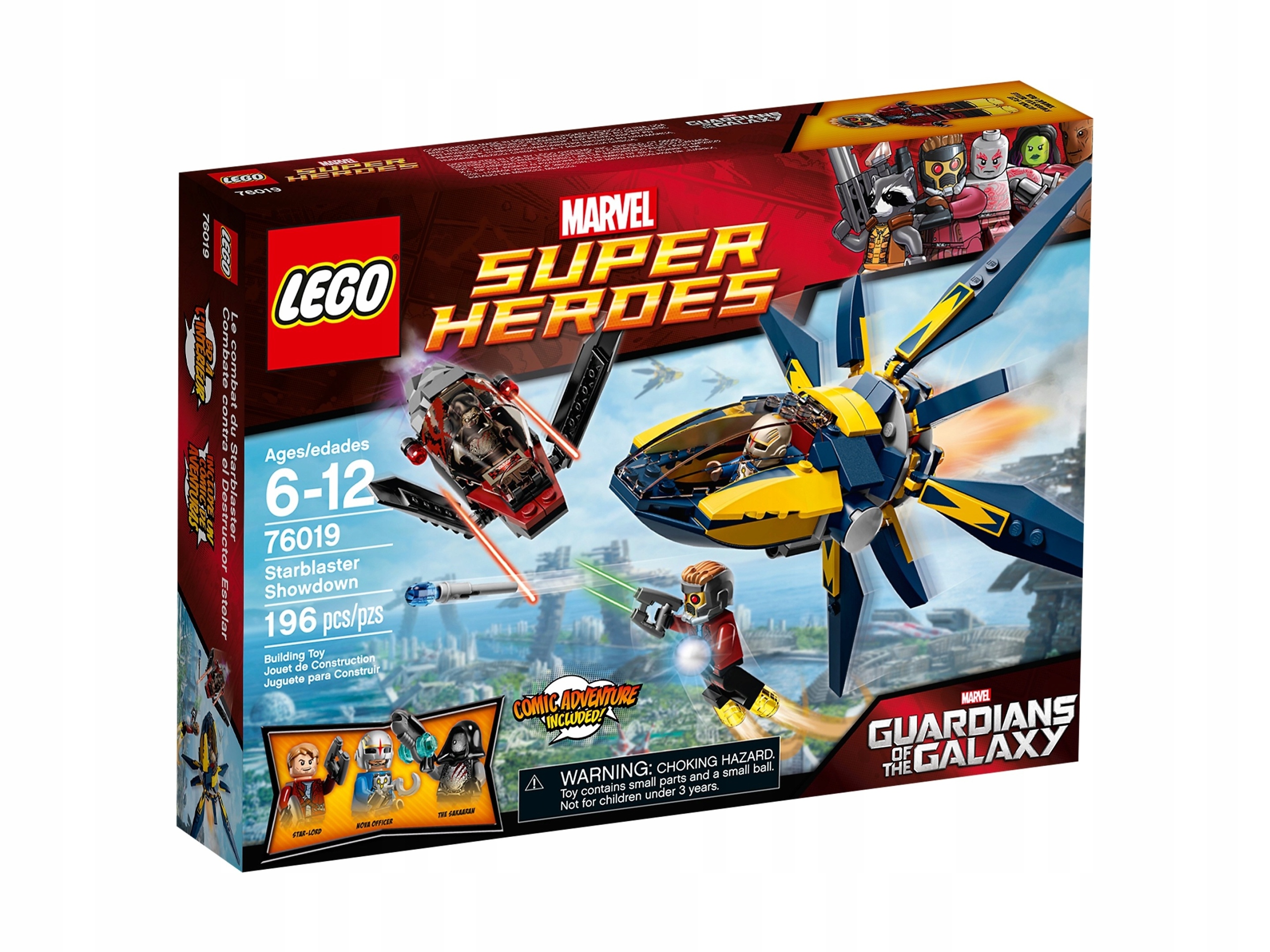 Lego Marvel Heroes 76019 Kosmiczny Starblaster Nowe