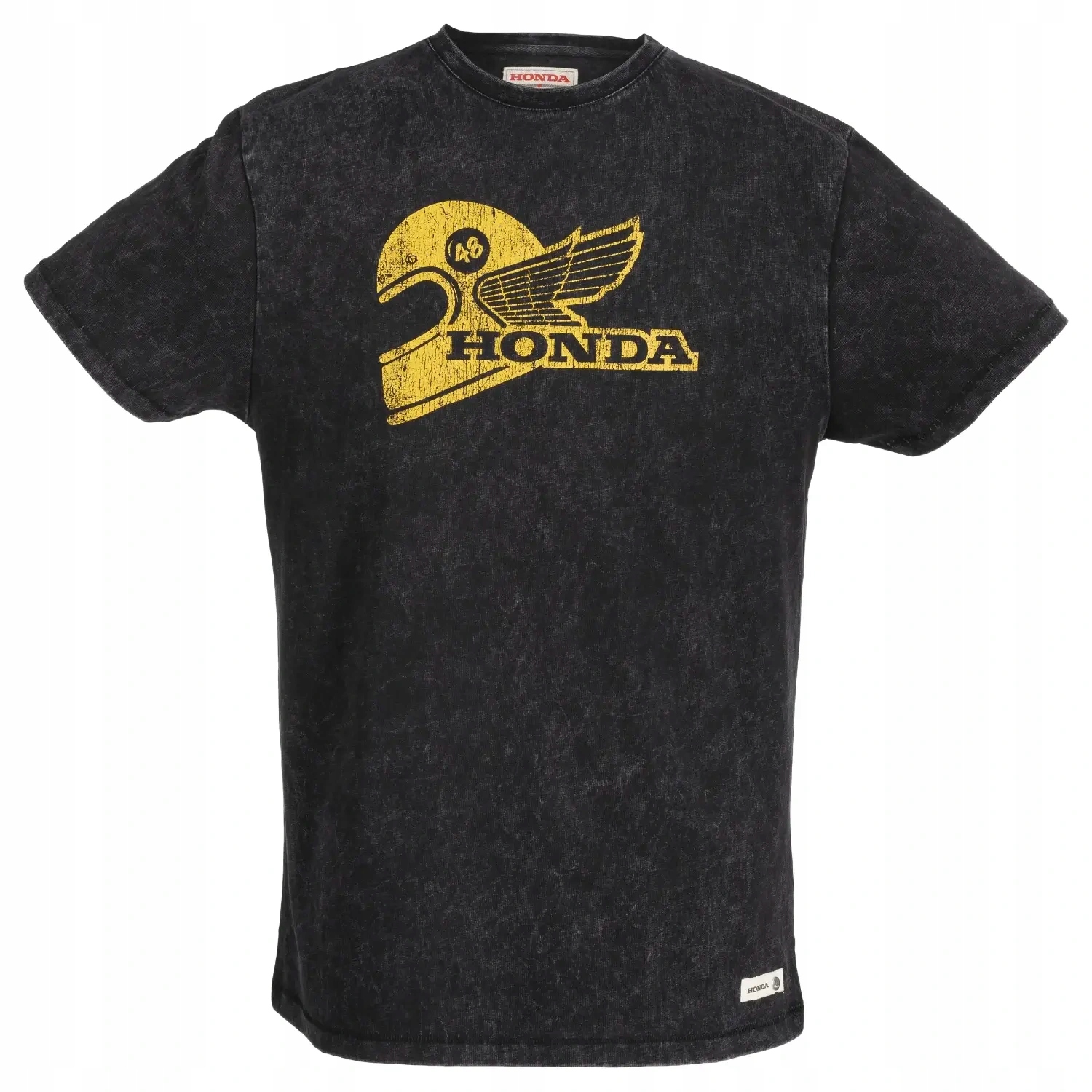 Koszulka Honda Vintage Custom Rider czarna 200g