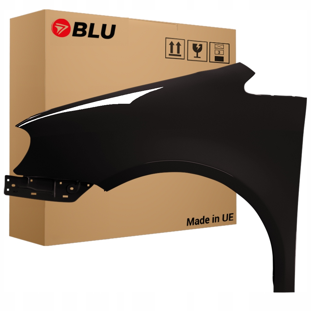 Blu Blatník Vw Touran 1T1 LC9Z levý černý 03-06 přední BlackMagic