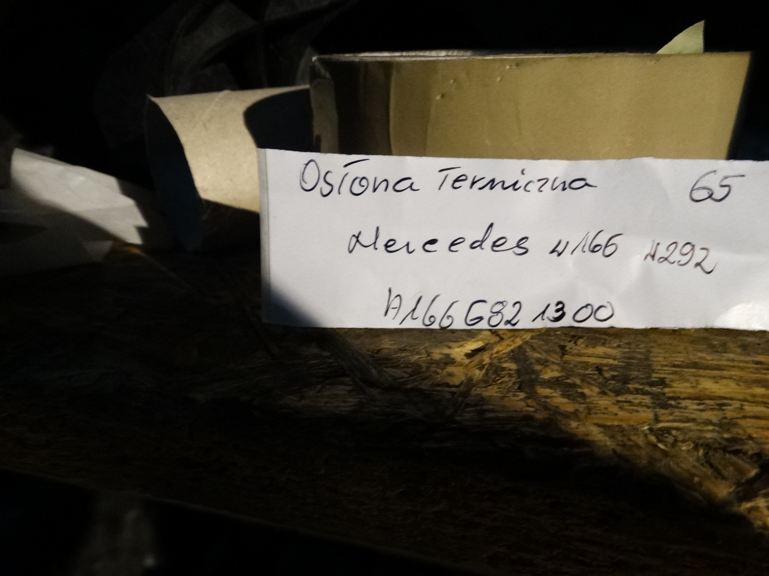 IDEAL BLENDE ABDECKUNG TERMICZNA MERCEDES W166 W292 1