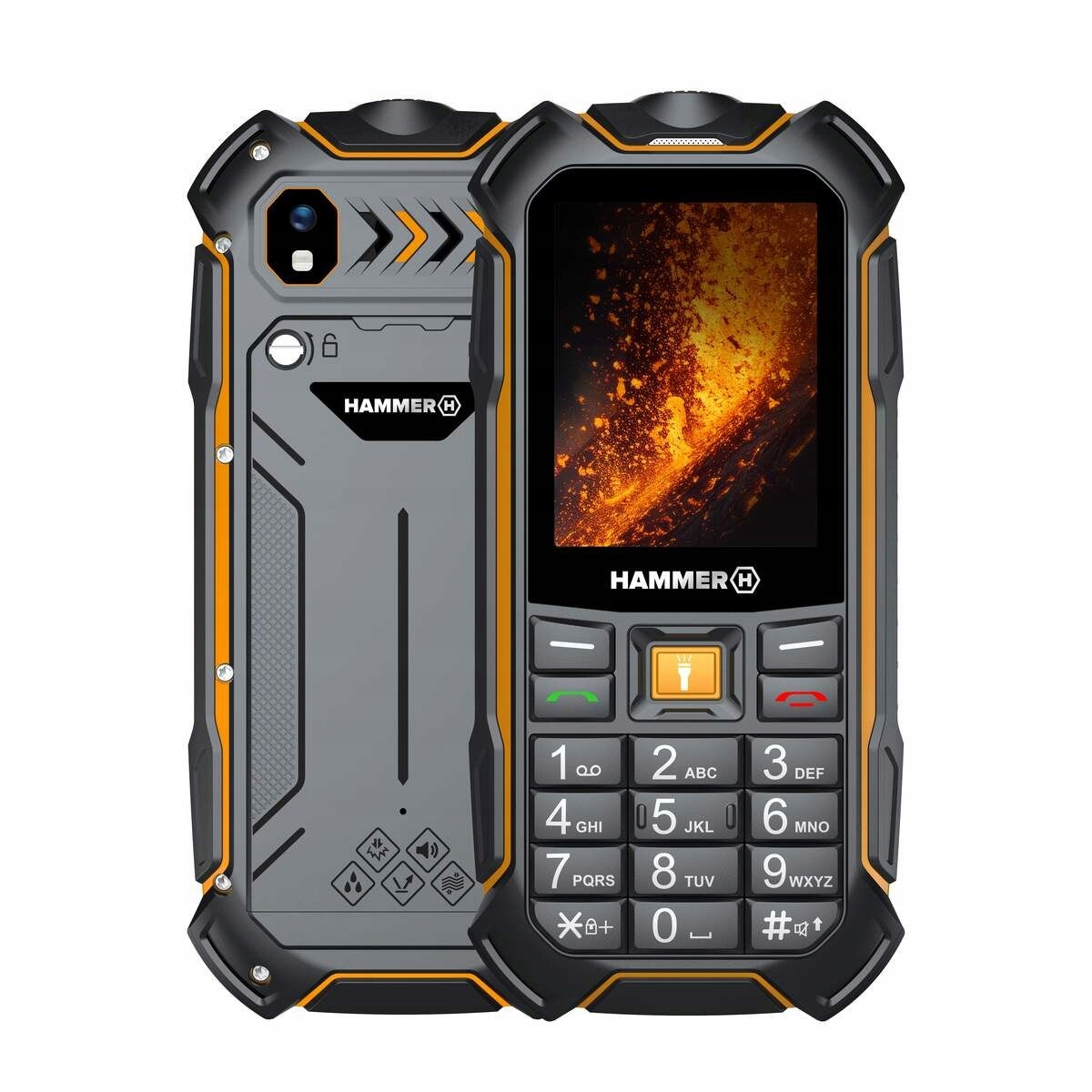 Hammer Boost 2 Lte Černý 2.4" Ips 64 Mb 128 Mb Dual Sim 3G