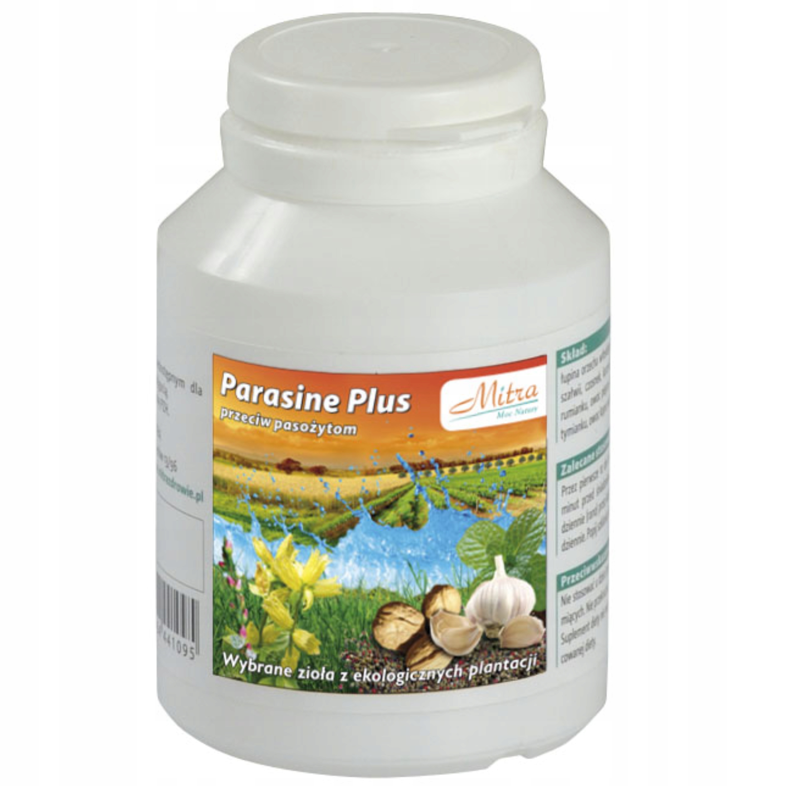 Mitra Parasine Plus 100 kaps. oczyszczanie OUTLET 08/26