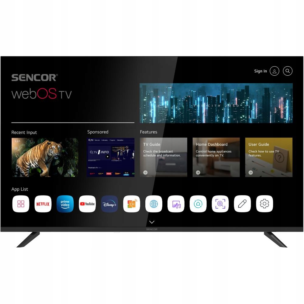 Led televize Sencor Sle 43FS804B