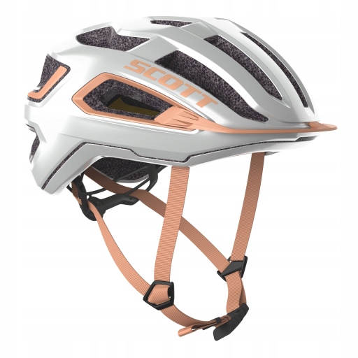 Helma Scott Arx+ White/rose Beige S Krásnou Barvou, Akce Gravel!!