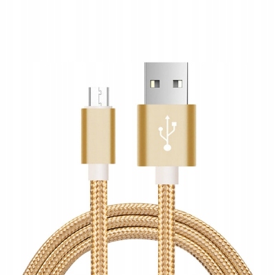 

Kabel Micro Usb Nylon Oplot Przewód Ładowarka 1,5M