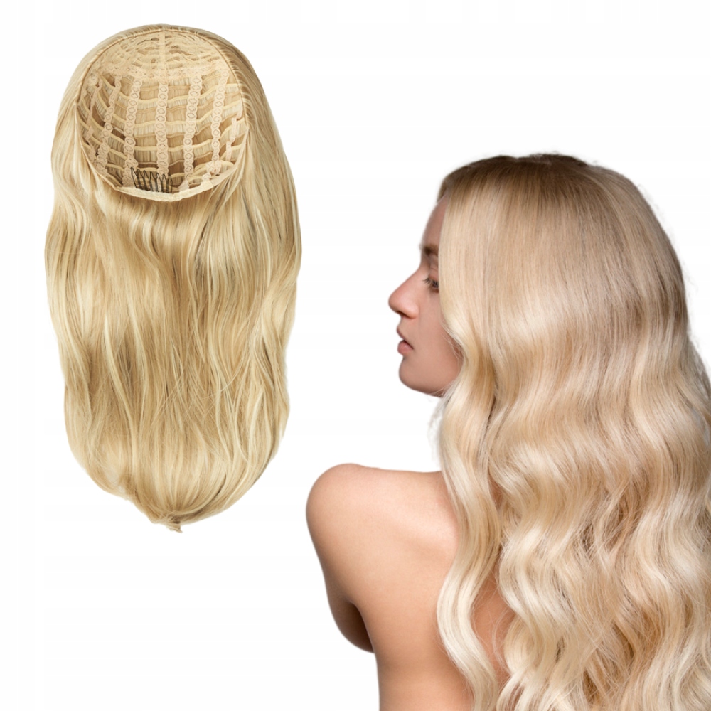 Poloparuka Naomi Half Wig příčesek 60 cm #613/24