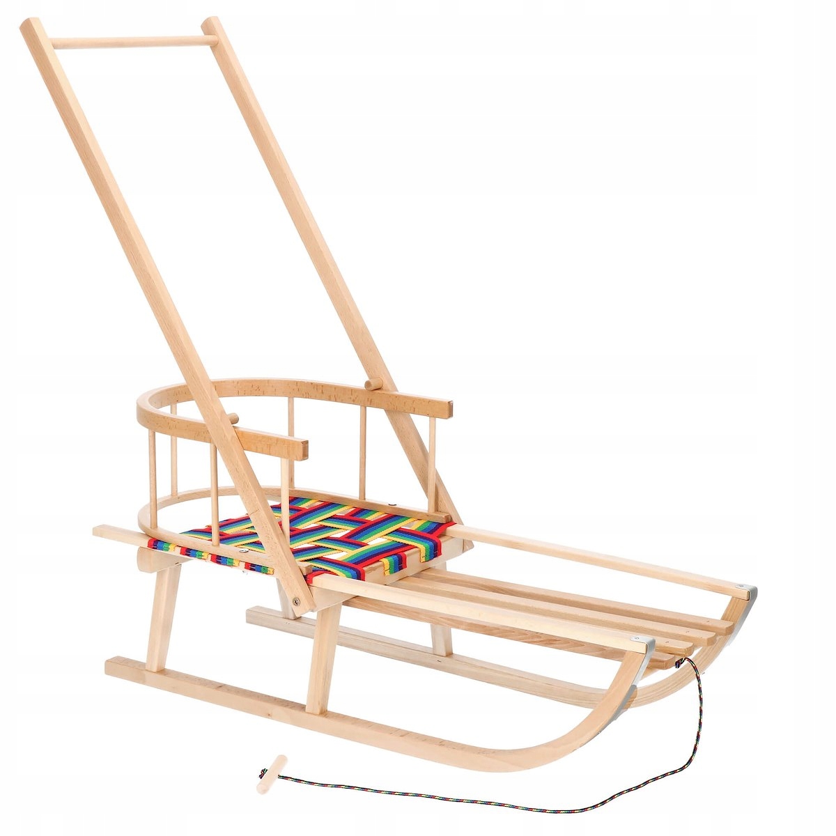 

Sanki Drewniane Z Oparciem Pchacz Producent