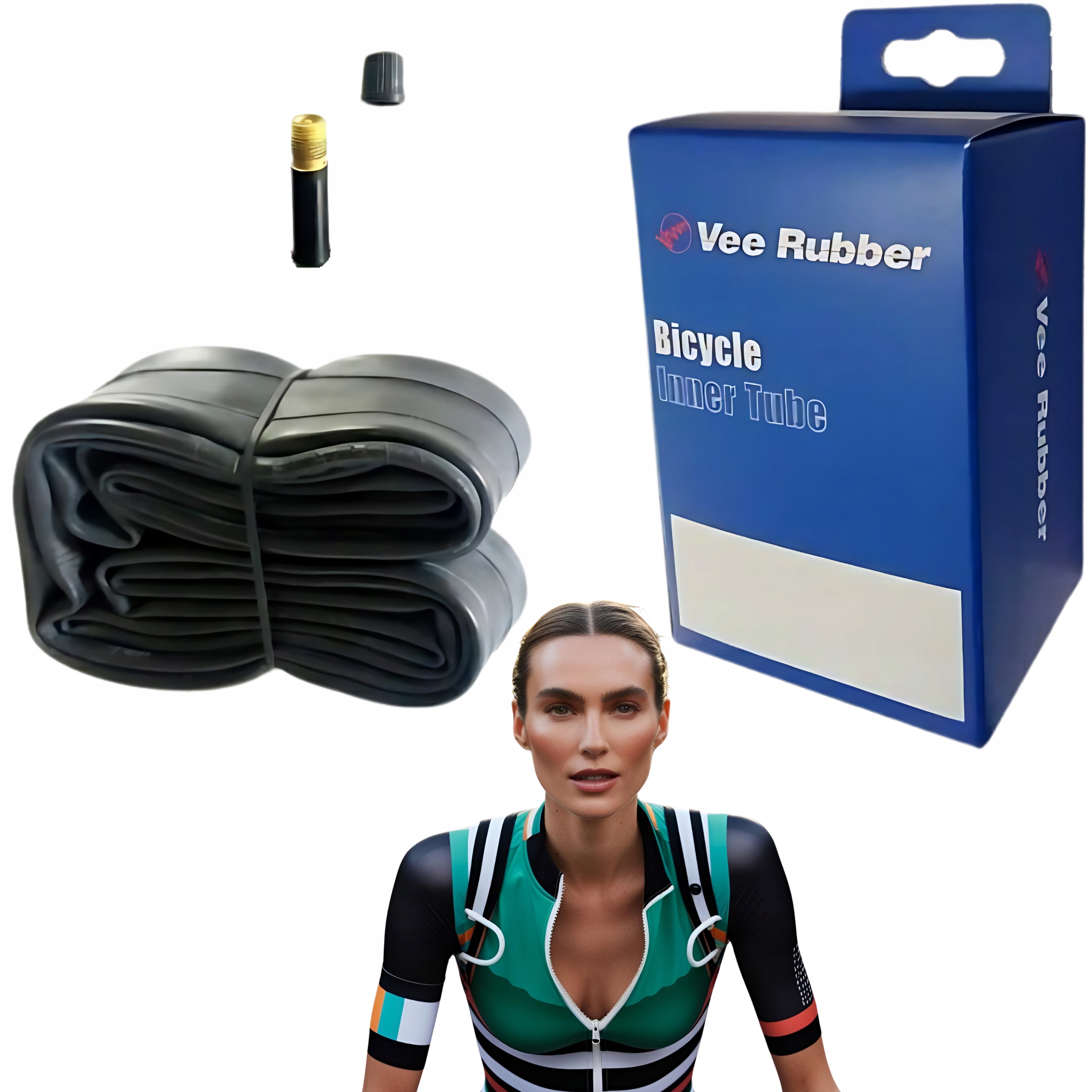 Dętka rowerowa 700x38C Av Box Vee Rubber 28x1.50 Schrader dętka 35-635