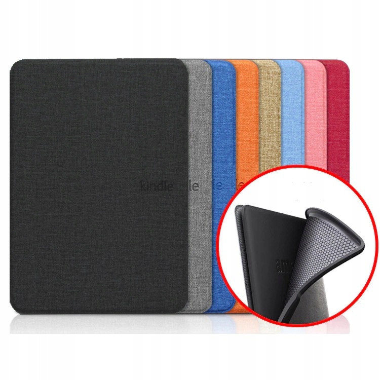 Etui do Kindle Paperwhite 5 silikonowy tył eukaliptusowy Model Paperwhite 5