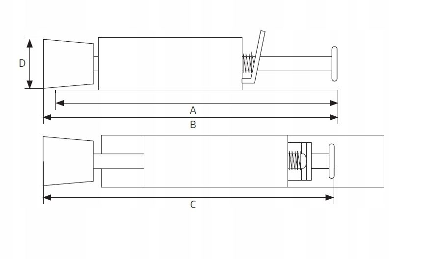 PRZYTRZYMYWACZ PODPÓRKA BLOKADA STOPKA DO DRZWI 18 Średnica/szerokość 3 cm