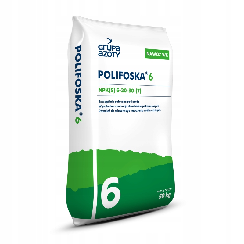 POLIFOSKA 6 50KG NAWÓZ WIELOSKŁADNIKOWY GRANULAT