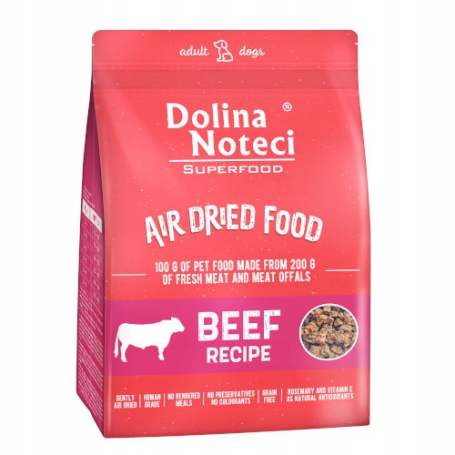 Dolina Noteci Superfood danie z wołowiną 5kg