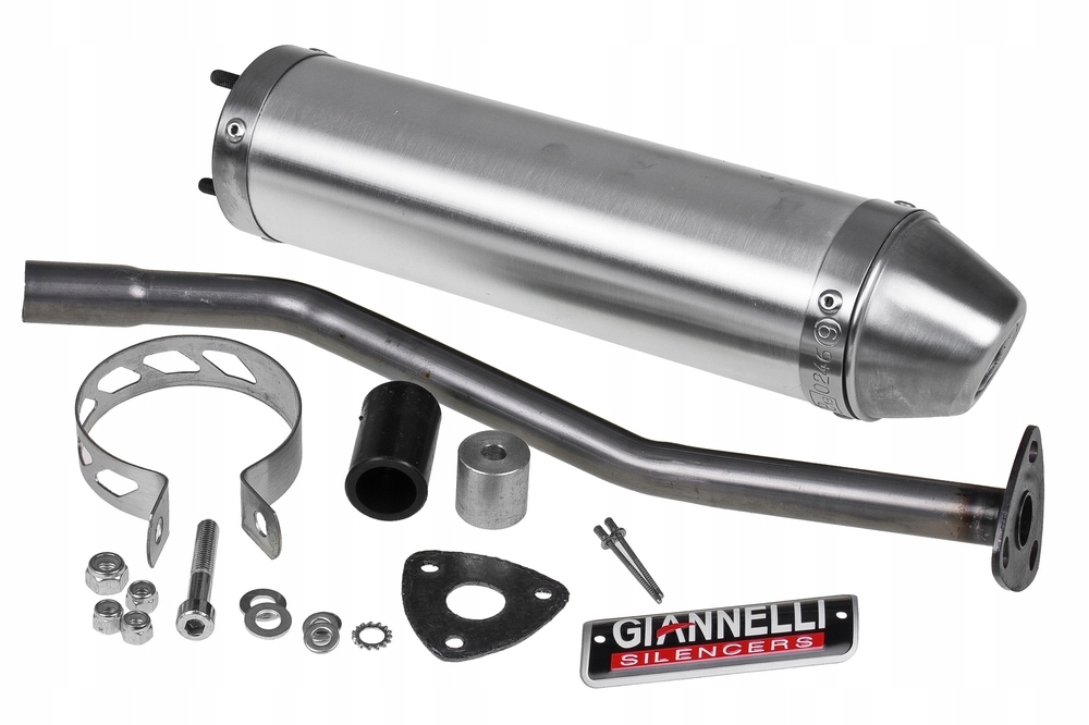 Koncovka výfuku tlmič Giannelli Enduro Aluminium, Derbi Senda 2000, Drd