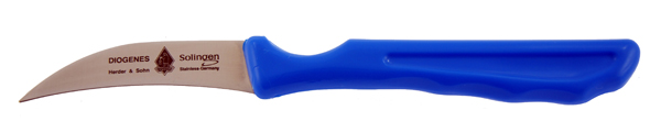 

Nożyk do pieczarek dł ostrza 6.5cm niebieski