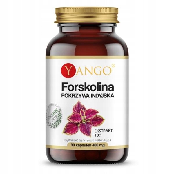 YANGO Forskolin Žihľava indická 90 kapsúl