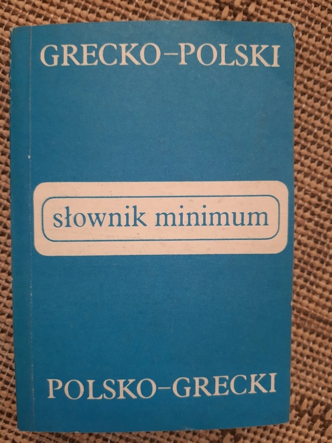 Słownik minimum grecko-polski polsko-grecki - Maria Teresa Kambureli /1455