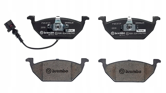 P 85 072X BREMBO KLOCKI HAMULCOWE XTRA PRZOD Producent części Brembo