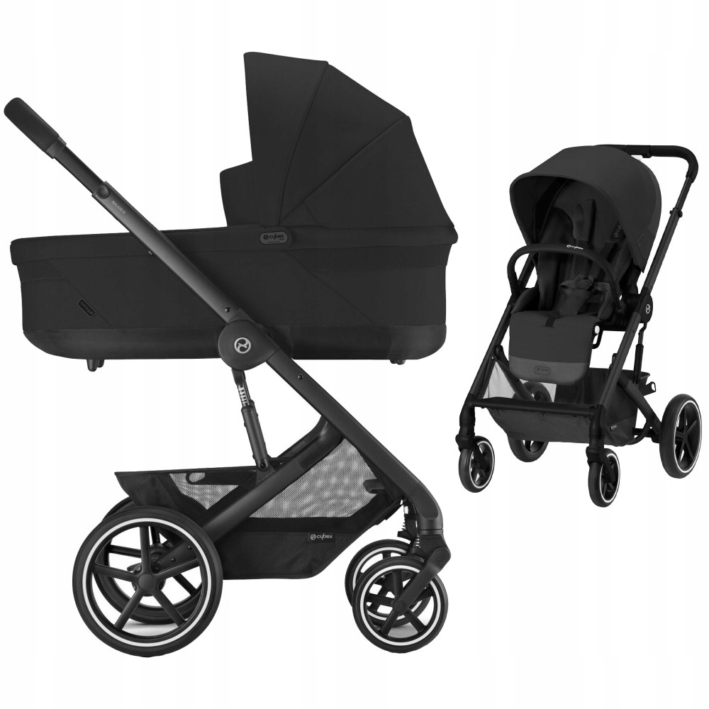 Wózek dziecięcy 2w1 Cybex Balios S Lux 2.0 Moon Black
