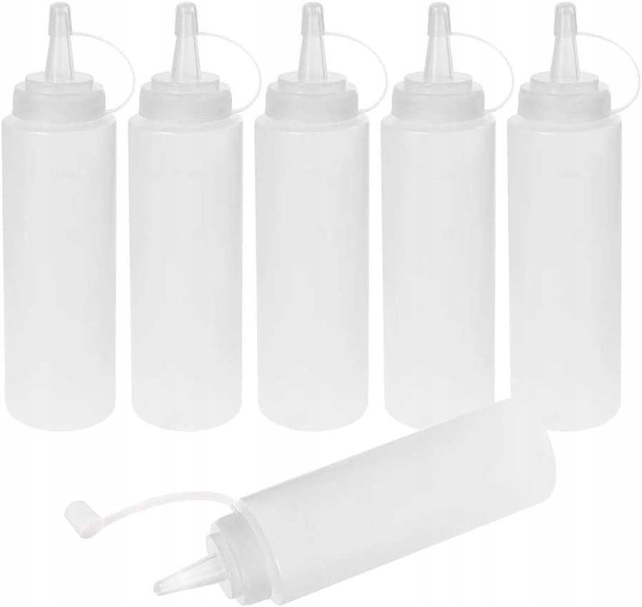 

Butelki Pojemniki Do Sosów Oliwy 250 ML 10 Sztuk