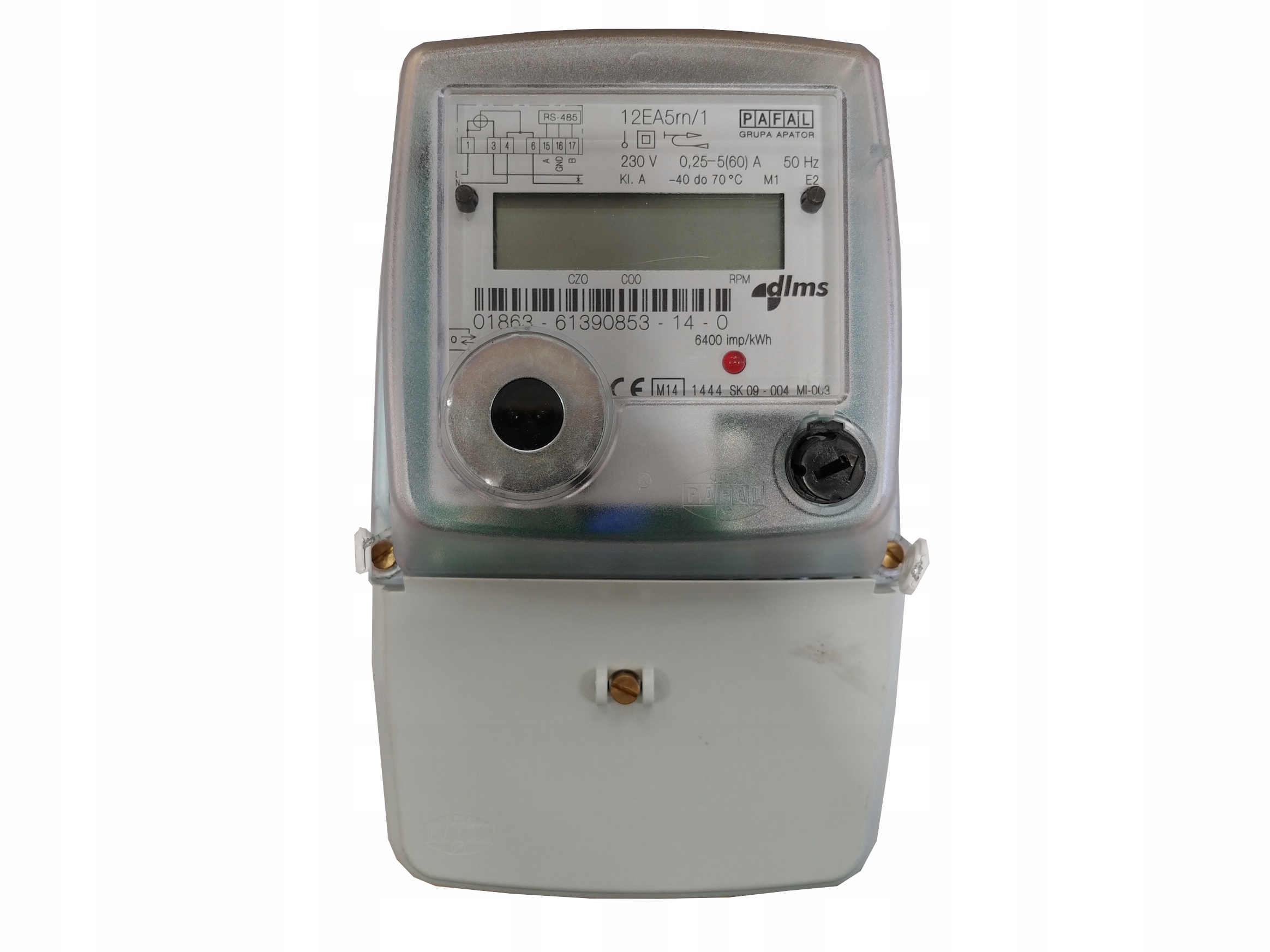 

Licznik Prądu Energii 1-F Elektroniczny 12EA5gw