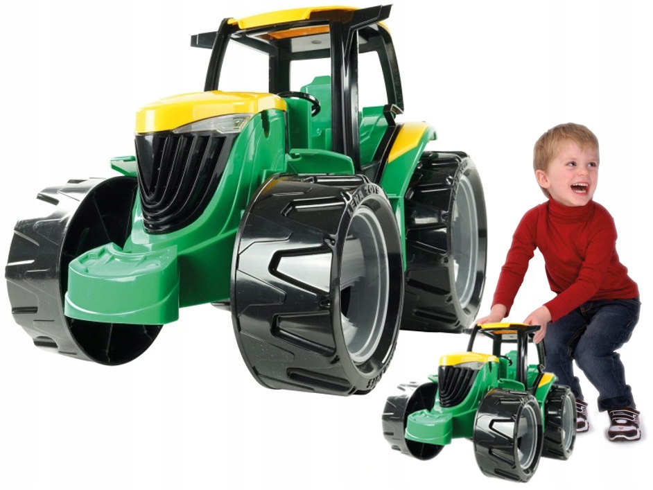 

Lena Duży Traktor Jeździk do 100 kg Ciągnik 48 cm