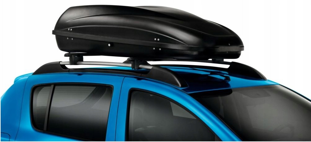 

Kufer dachowy o pojemności 400 L Dacia Nowe Logo