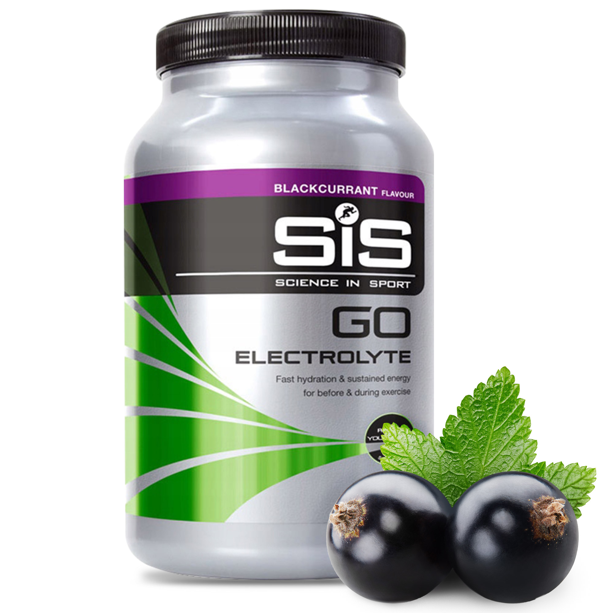 Sis Go Electrolyte Izotonický Nápoj Isotonic 1,6 kg 1600 g Černý rybíz