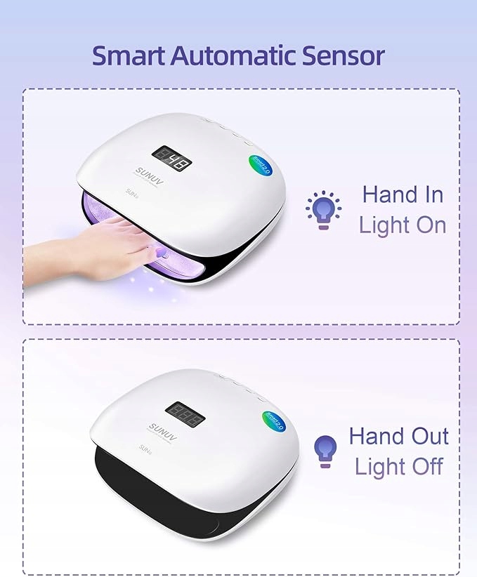 SUNUV SUN4 LAMPA DO PAZNOKCI 48W UV LED Kod producenta 67RFTUK
