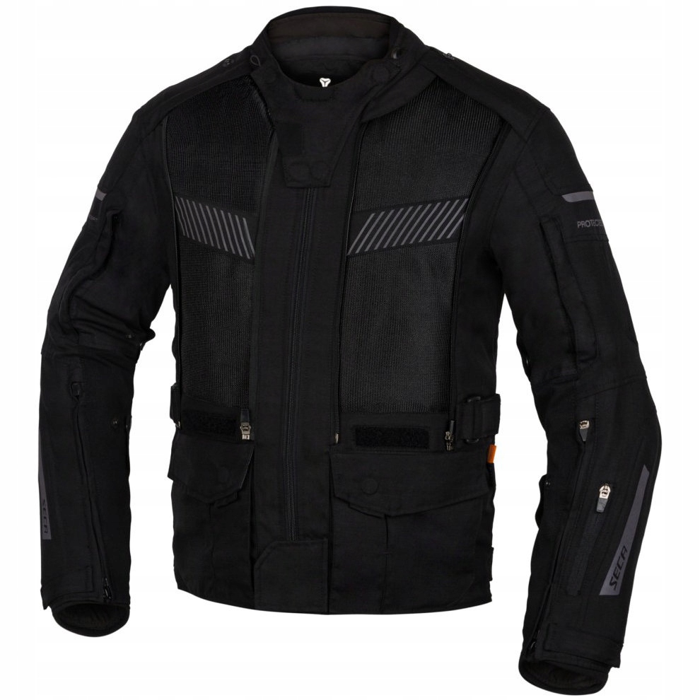 KURTKA MOTOCYKLOWA SECA Strada Evo Humax męska 3XL Materiał tekstylia