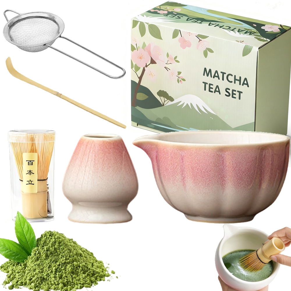 Levně 5STZ Sada Na Výrobu Matcha Dárková Sada Na Čaj Macha Elegantní