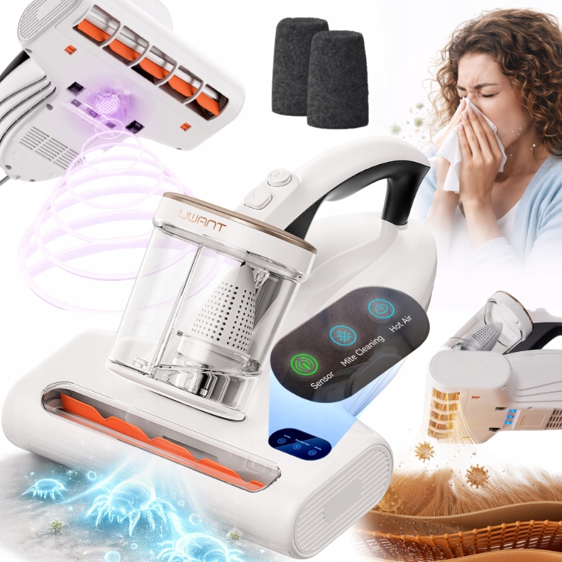 Vysavač Uwant M500 Na Matraci Lůžka Dezinfekce Pro Alergiky