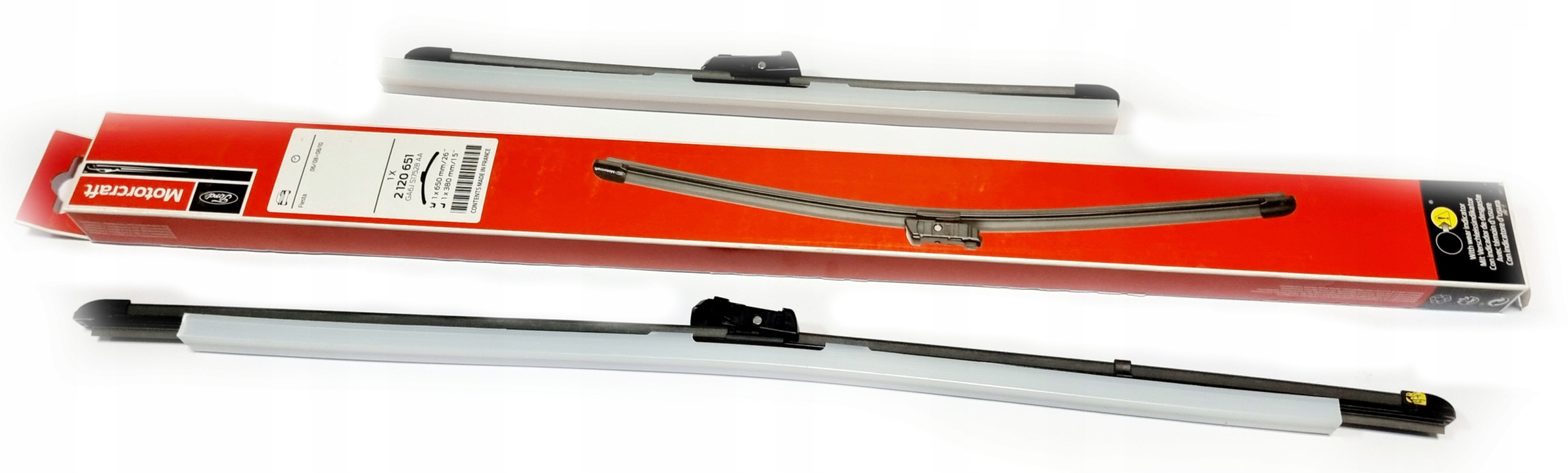 СТЕКЛООЧИСТИТЕЛИ ПЕРЕДНИЕ FORD FIESTA MK7 2120651 ОРИГИНАЛ