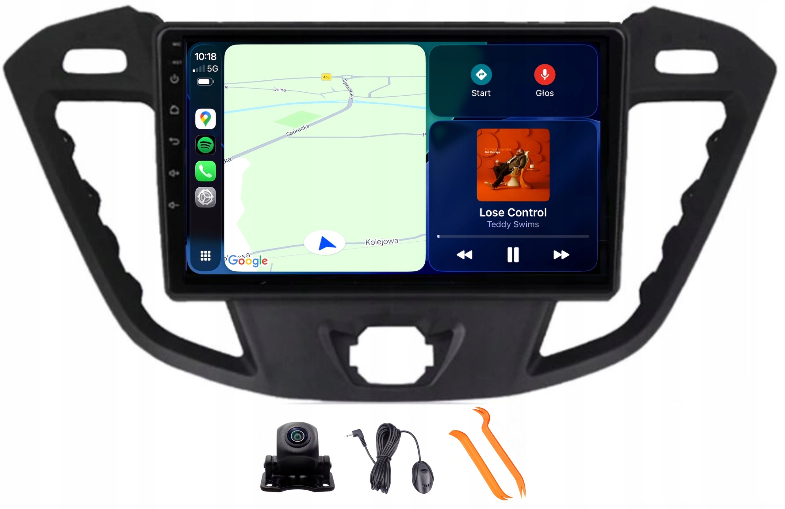 Rádio Android Navigácia Ford Tourneo Custom 12-18 Qled Carplay Lte Gps