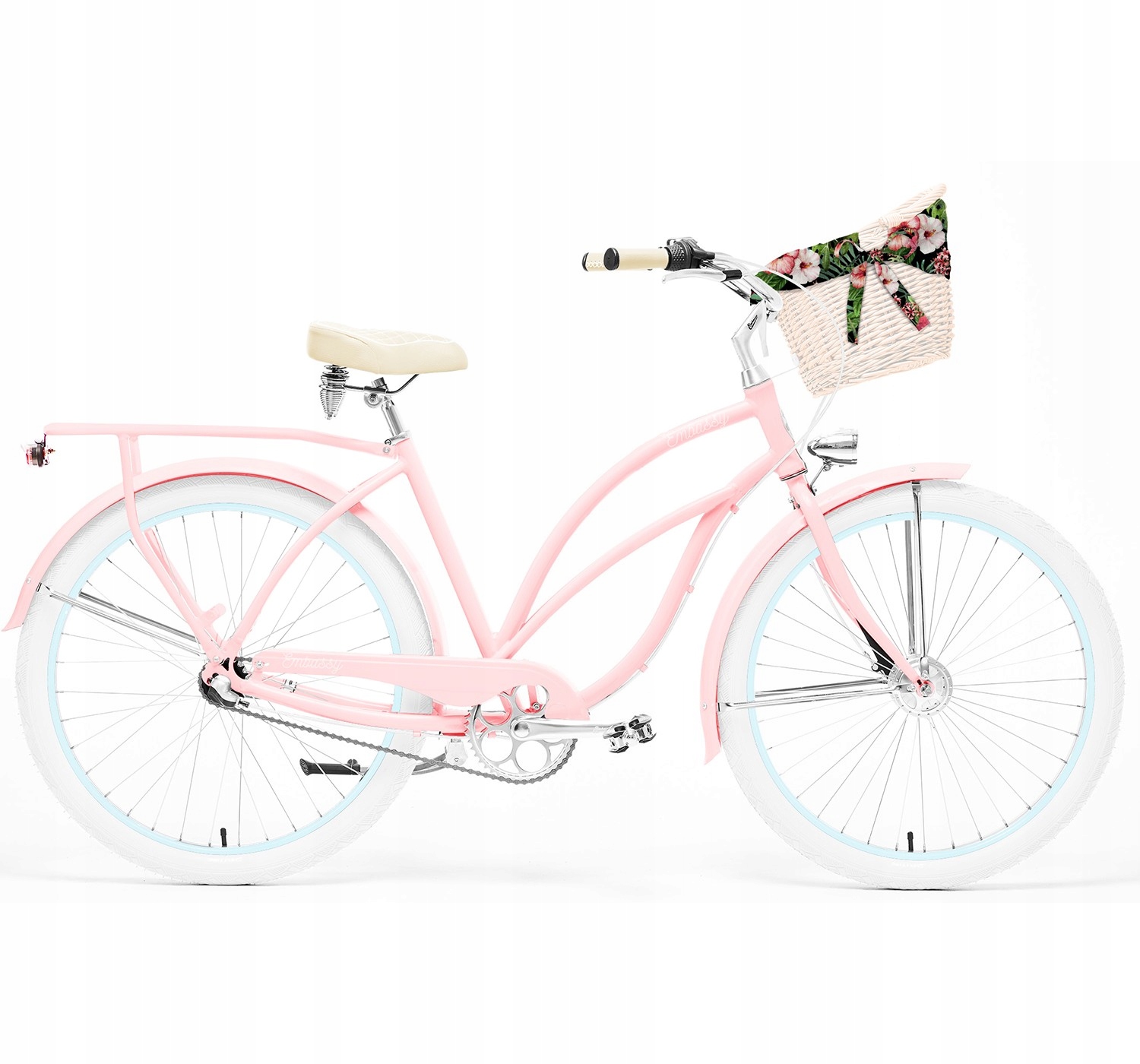 Rower miejski Embassy Baby Powder Deluxe 7 biegów