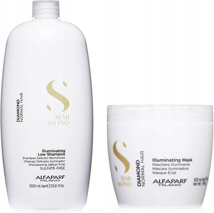 Alfaparf Semi DI Lino Diamantový Šampon Šampon Masky