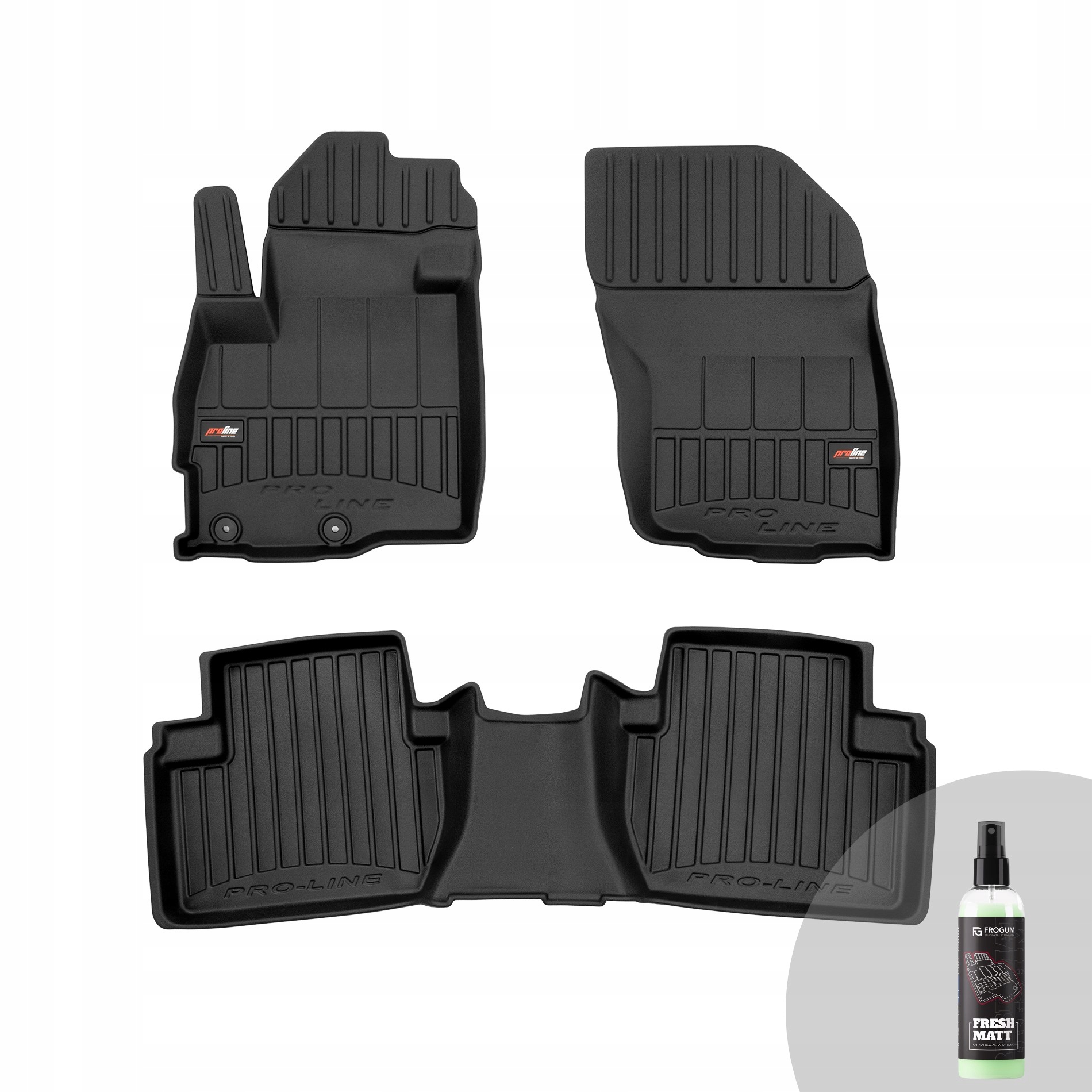 Frogum 3D autokoberce pro Mitsubishi Outlander II 2006-12 střed