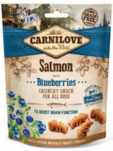 4x Carnilove Pamlsek pro psy Crunchy Salmon 200g