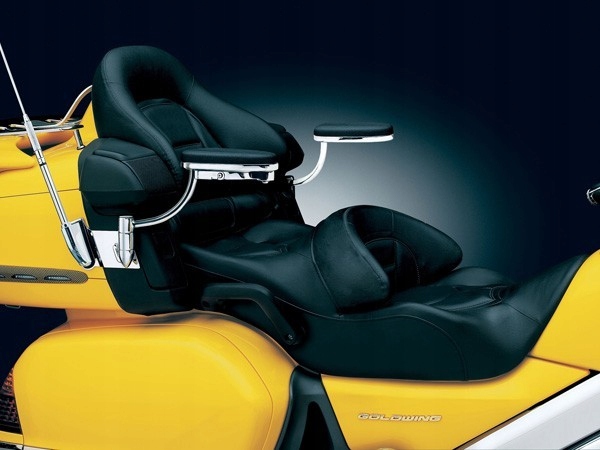 Lakťové opierky pre spolujazdca Honda GL1800 01-17 Goldwing Kuryakyn, chrómované
