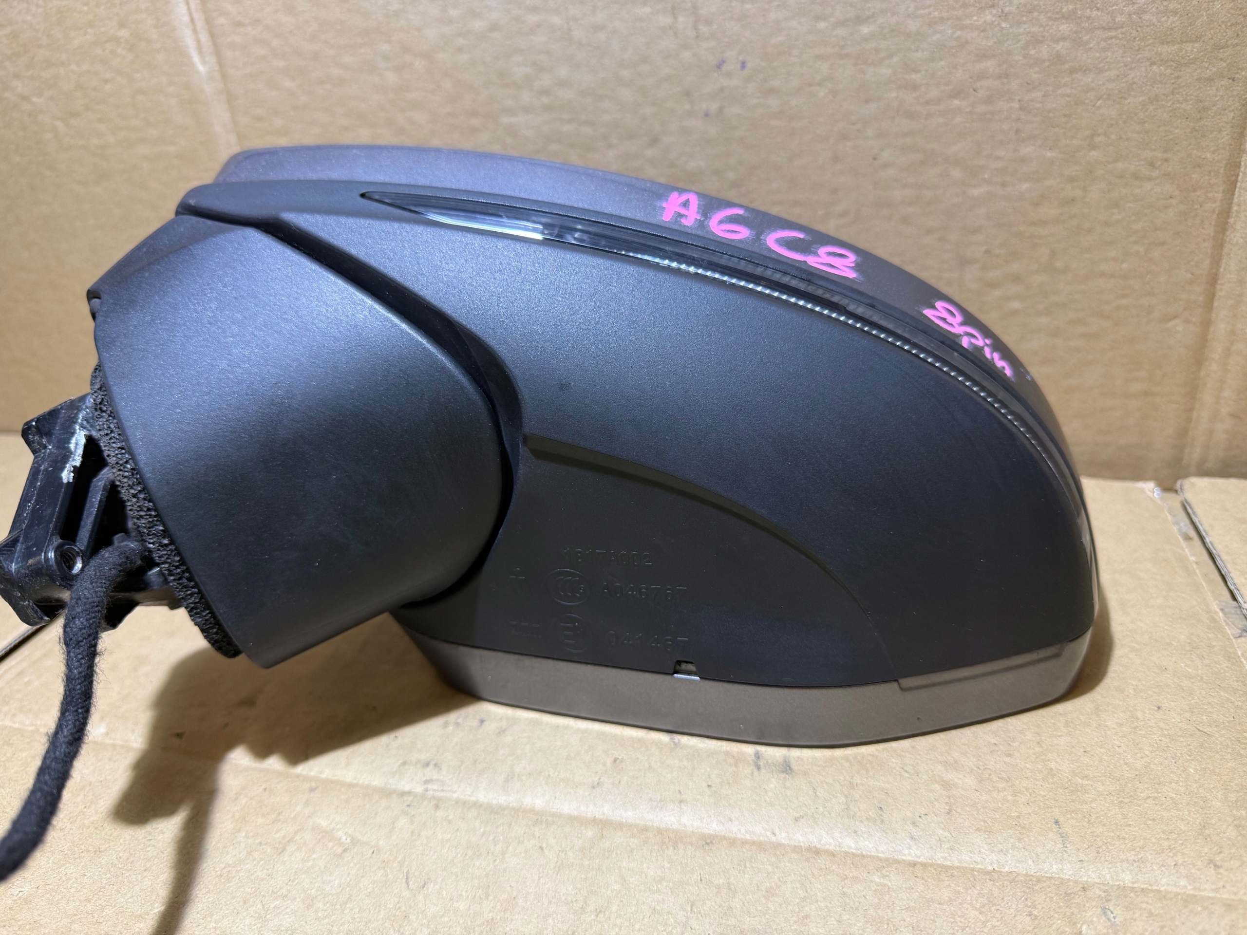 AUDI A6 C8 mirror exterior left EUROPA 8 PIN LZ7F