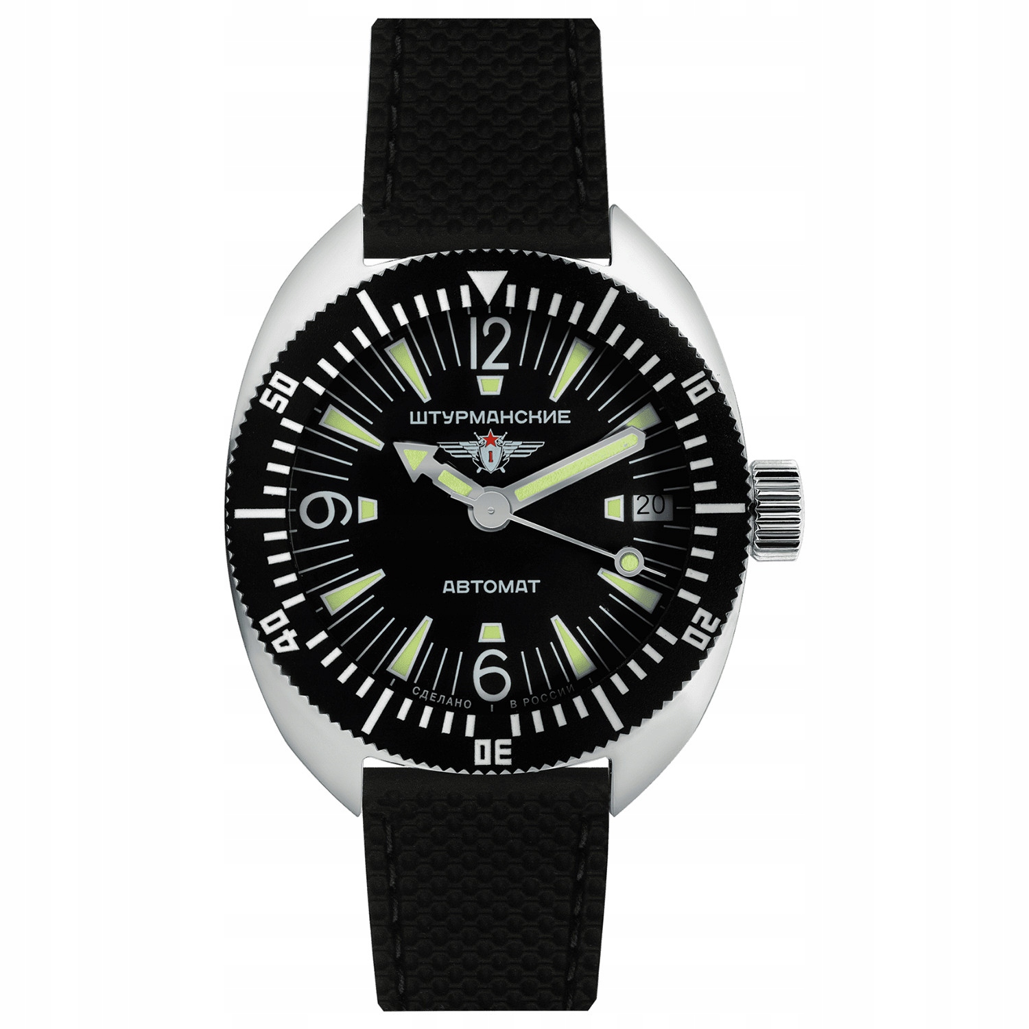 Pánské Hodinky Sturmanskie 2416-7771501 černý pásek