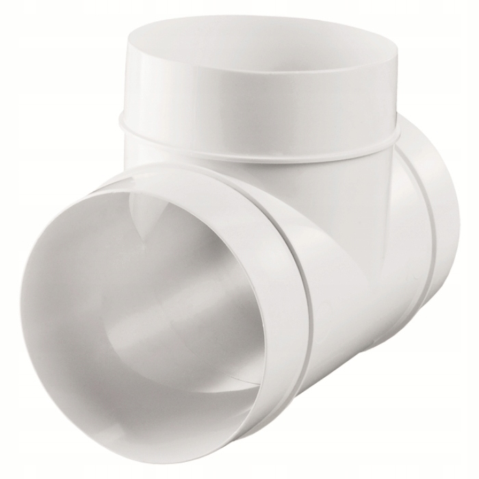 

Trójnik okrągły fi 125 mm, biały Vents