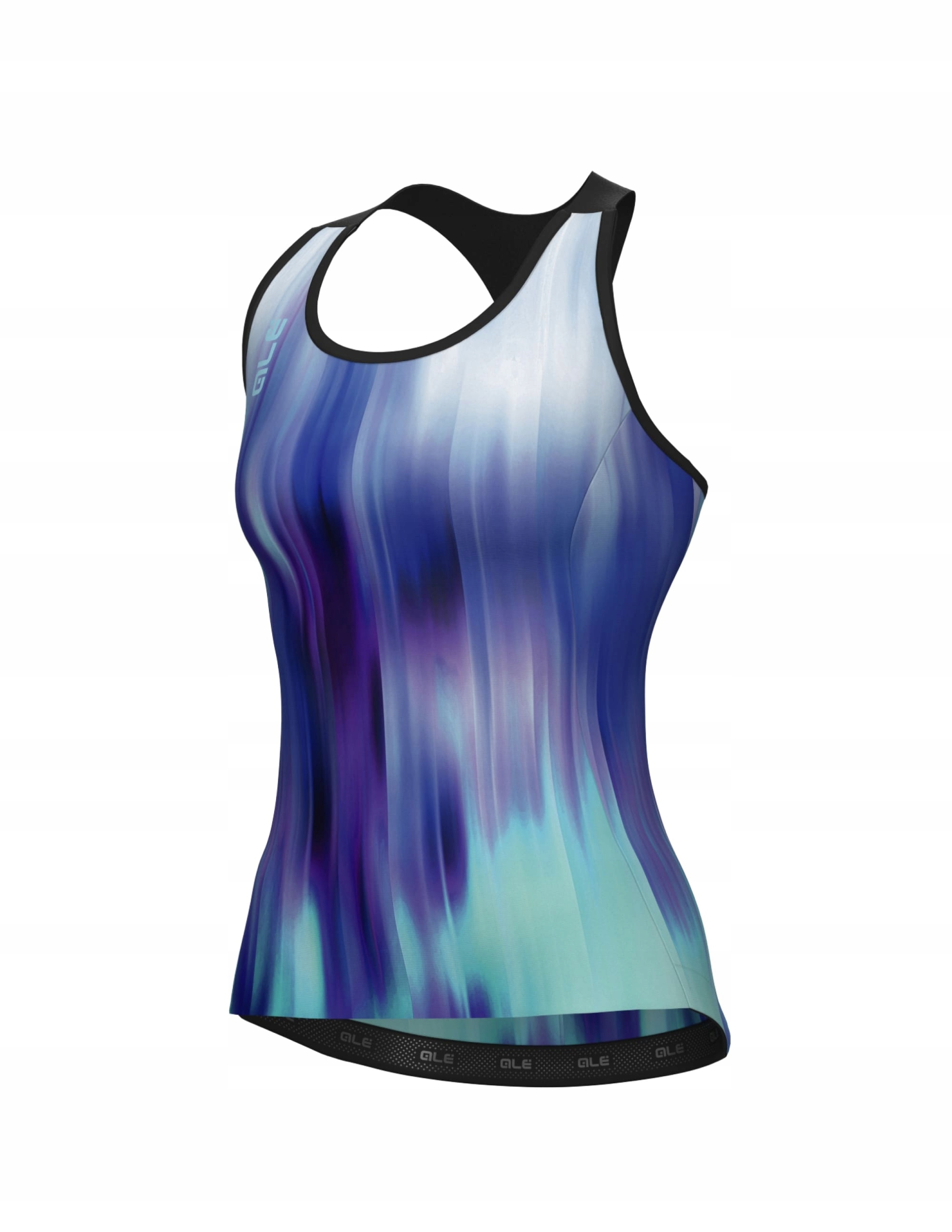 Koszulka rowerowa damska Alé Cycling Solid Crazy Tank Top Niebieski M