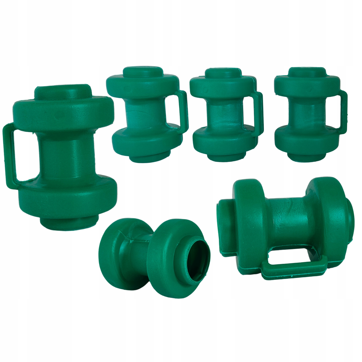 GRZYBEK NA SŁUPKI DO TRAMPOLINY Z SIATKĄ WEWNETRZNĄ zestaw 6 szt niebieskie Kod producenta ze8 grzyb