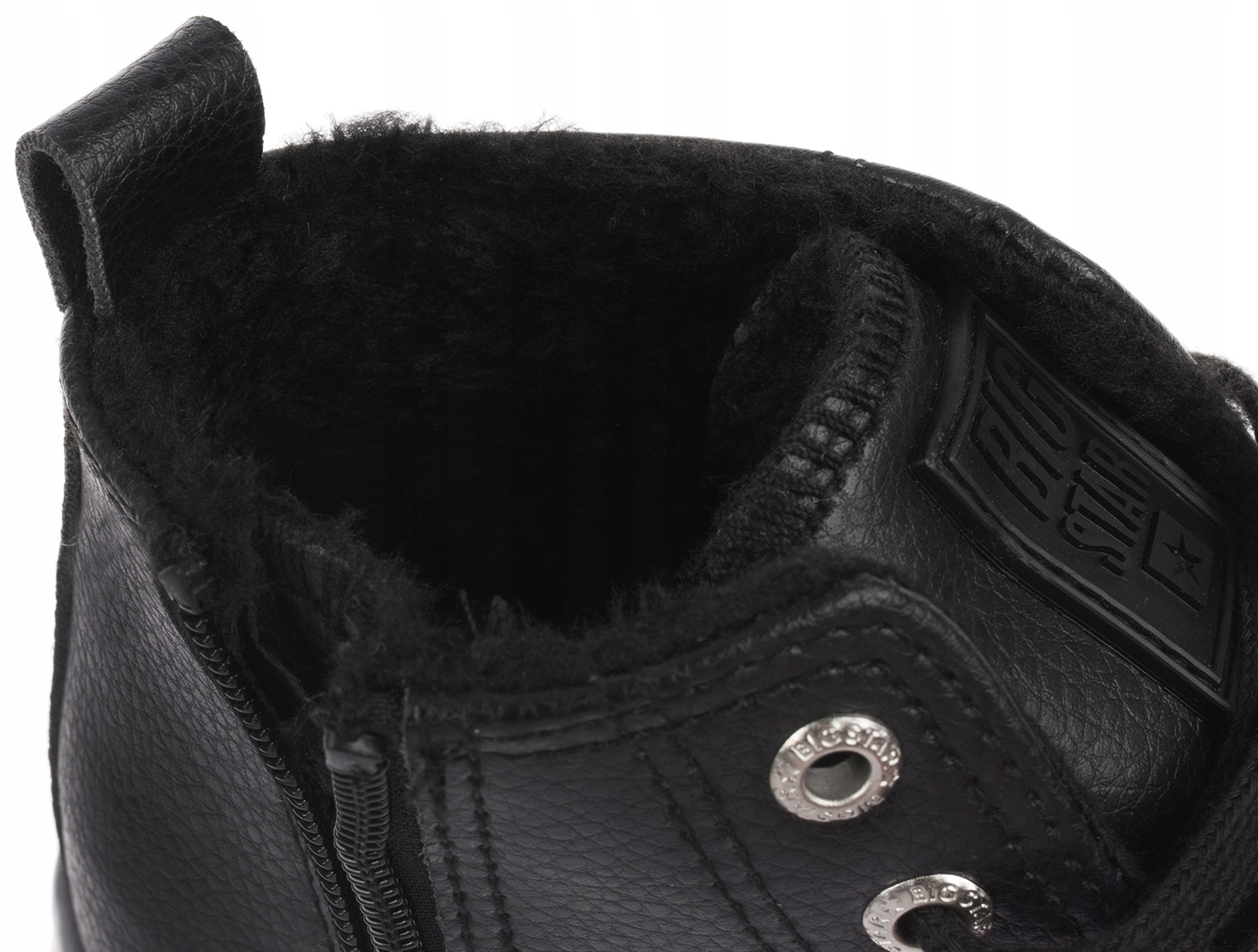 BIG STAR BUTY DZIECIĘCE ZIMOWE SKÓRA EKOLOGICZNA OCIEPLANE r. 30 Dodatkowe informacje Sztywny zapiętek