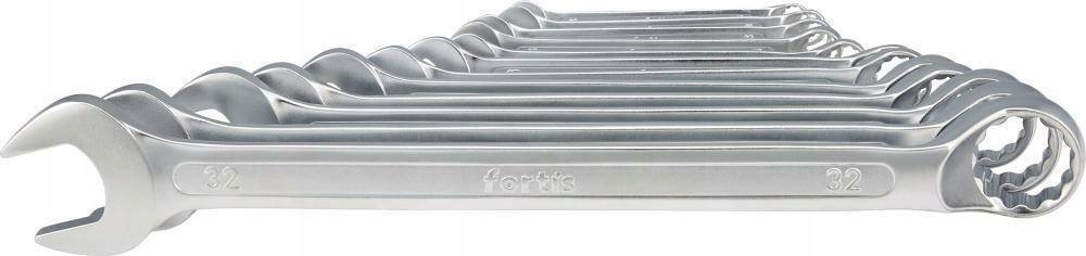 Sada kľúčov plochá – 12-dielna, 10-32 mm Fortis