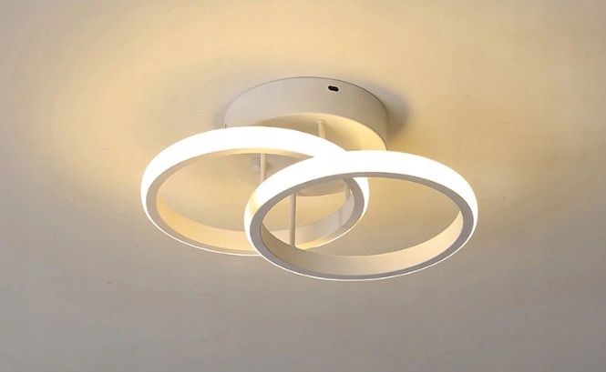 LAMPA LED RING LAMPA SUFITOWA PLAFON LED ŻYRANDOL Marka Amper
