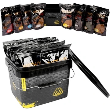 Zestaw 8x Zanęta Method Feeder Jaxon Wiadro Mikado