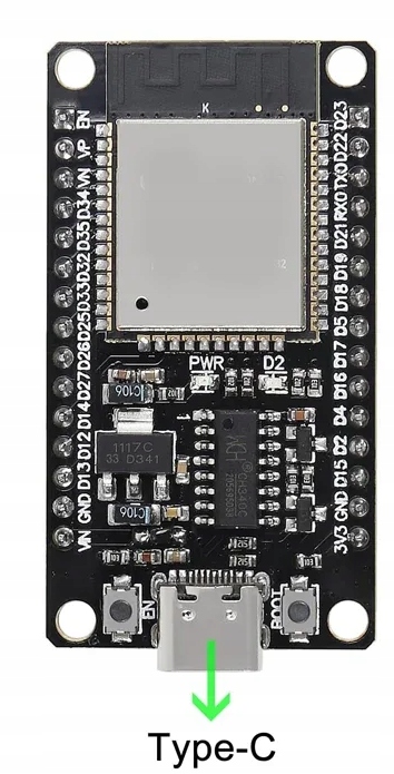 Sterownik ESP ESP32WROOM30PCH340