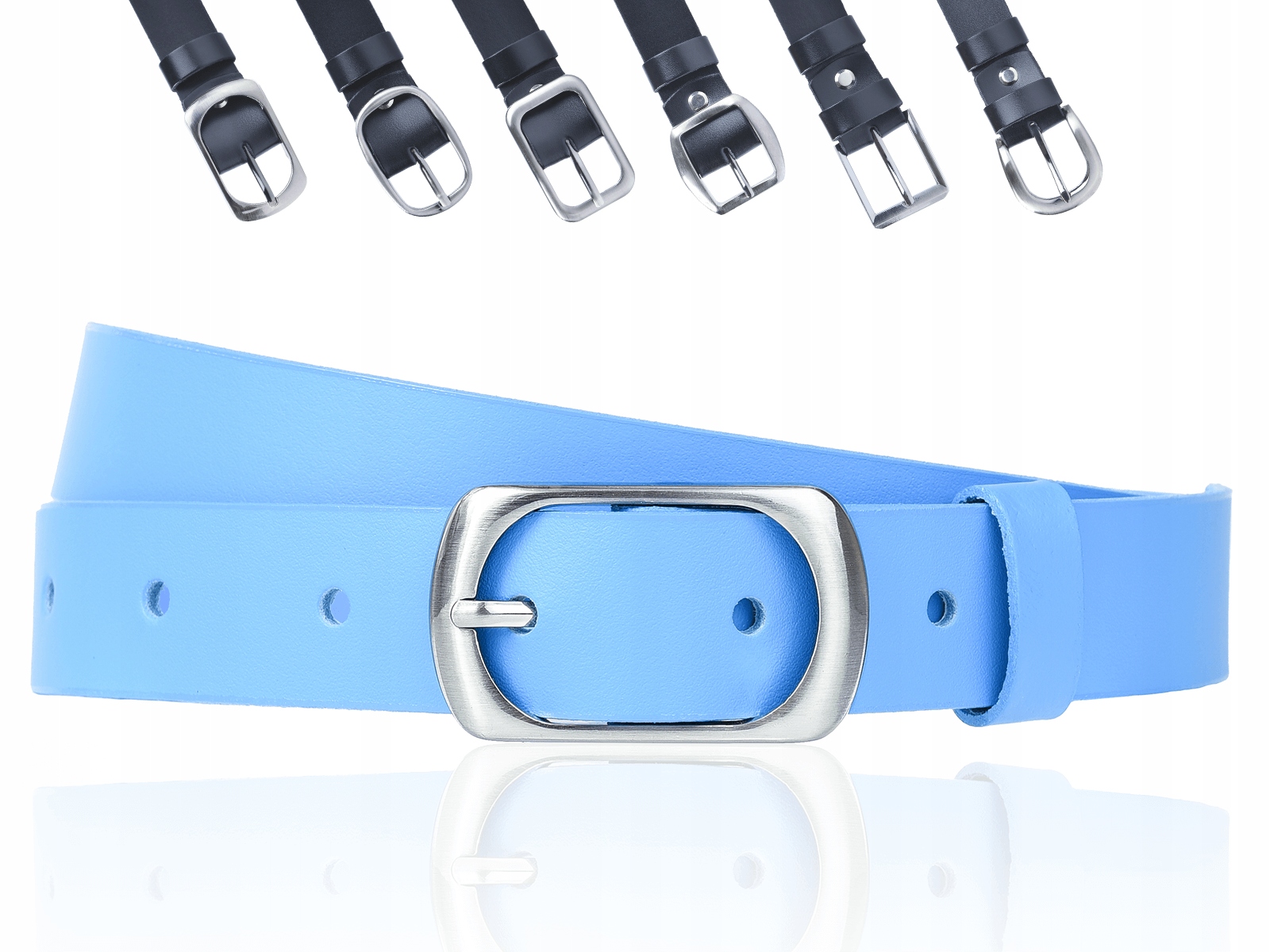 

Pasek do spodni Sepher J. Niebieski 3cm Xxs (95cm)